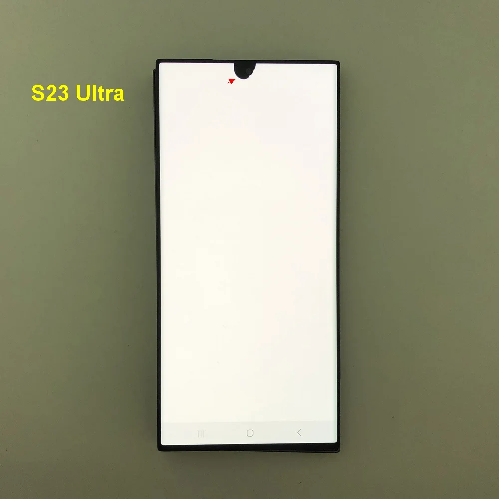100% Testowane wyświetlacze LCD do Samsung Galaxy S23 Ultra S918E S918B/DS, ekran dotykowy, digitizer, zamiennik z uszkodzonym ekranem — zdjęcie produktu 2