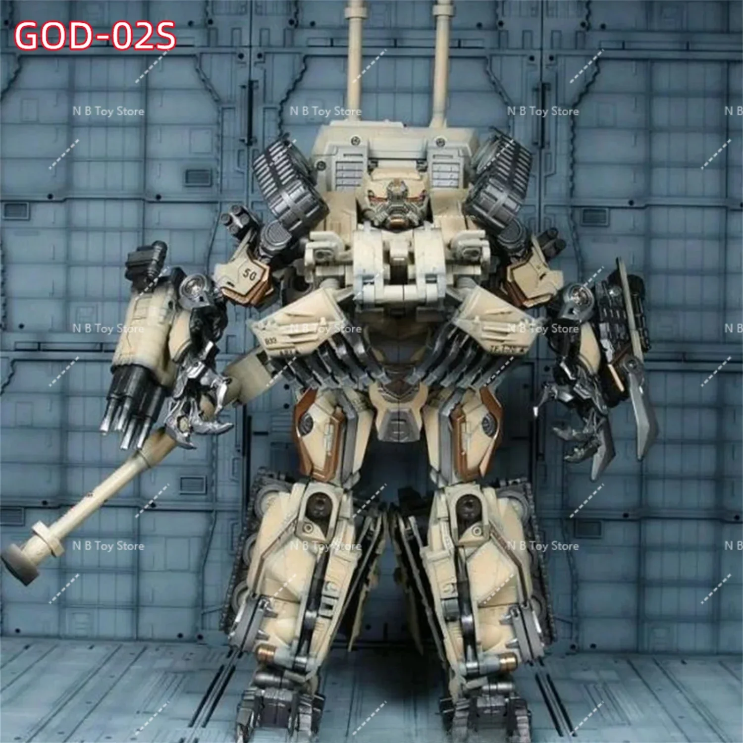 변형된 장난감의 액션 캐릭터, Tf Dream Factoty God02s God-02s Fight Desert Color Convertible Toys
