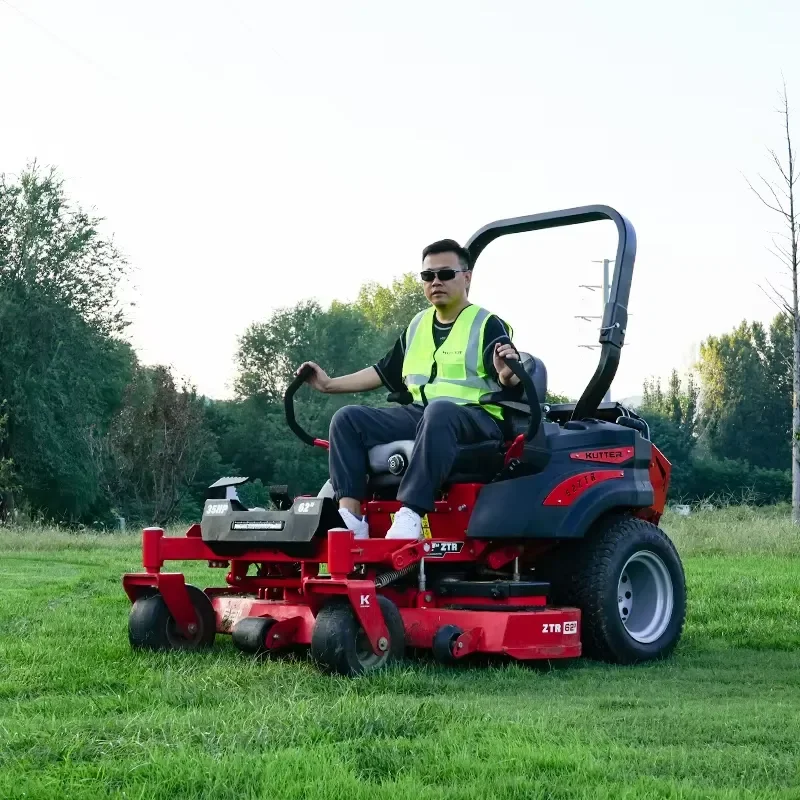 Crusher Zero Turn Mower Factory 62 Inch Series OEM ODM Available Commercial Riding Lawn Mower CE EPA Euro V