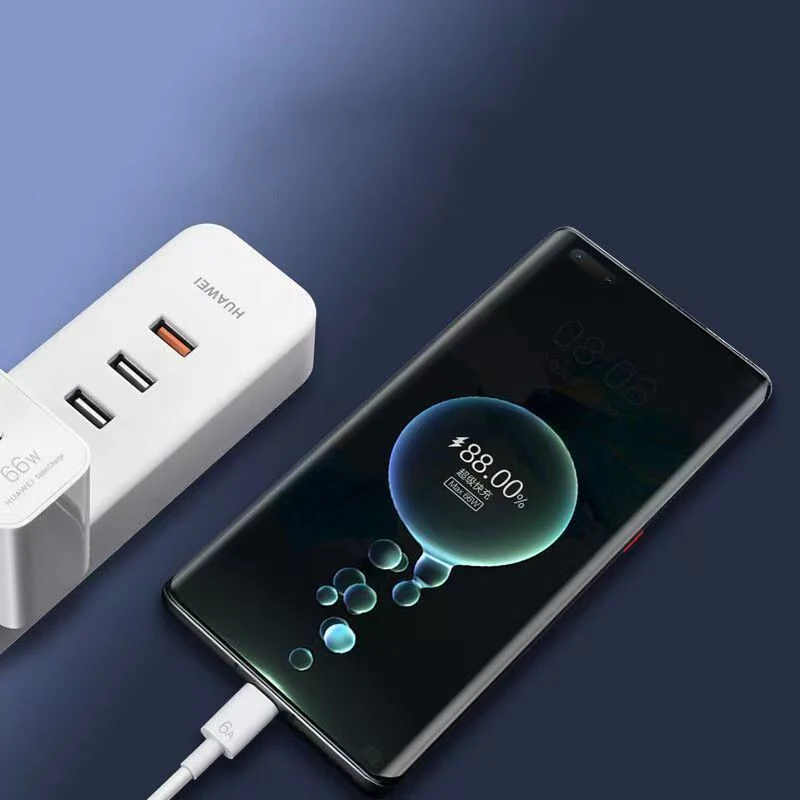 كابل 6A 66W Huawei USB C إلى النوع C لهاتف Huawei Pura 70 Pro P60 P50 Pro Mate 40 50 60 70 Pro + خط سلك بيانات Pd فائق السرعة #6