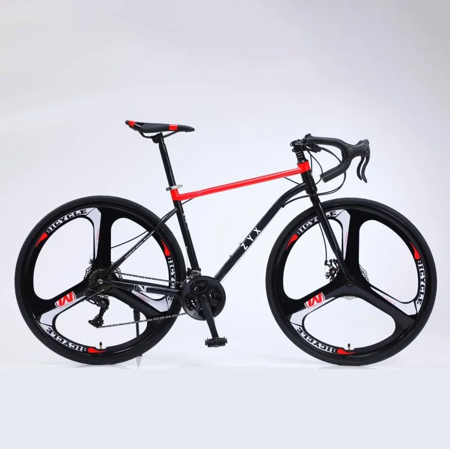 

Wholesale 21 Speed Aluminum Alloy Frame Road Bicycle 700C Road Racing Bike for Adults