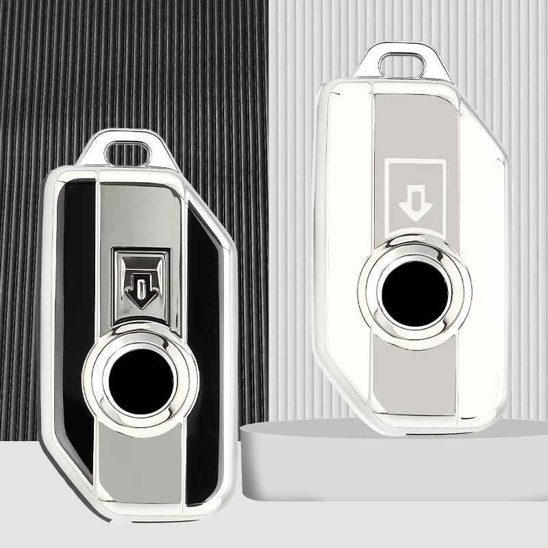 For BMW Motorcycle F750GS F850GS K1600GT R1200GS LC ADV R1250GS ADV TPU Car Key Case Cover Shell Fob Smart Keyless Accessories