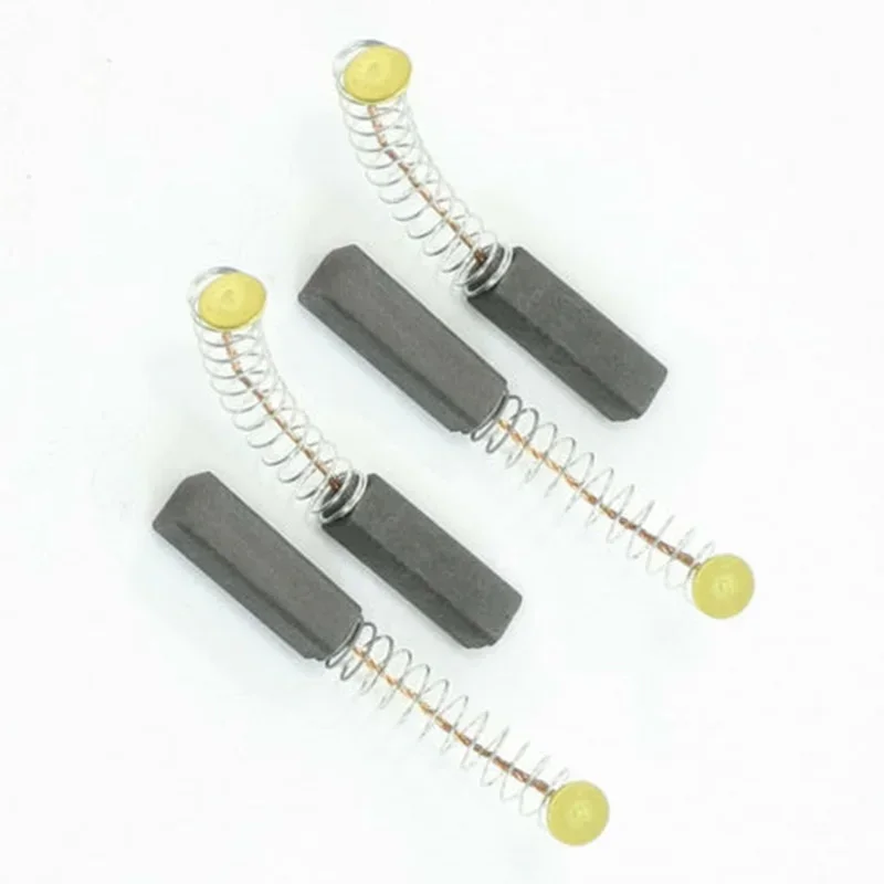10 pezzi motore spazzola di carbone trapano elettrico martello spazzole di grafite sostituzione accessori per elettroutensili 6x6x20mm
