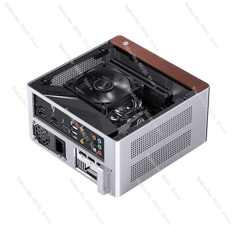 

Портативный корпус для мини-компьютера ITX из алюминиевого сплава, настольный корпус формата А4 для удобной переноски, компактный ПК