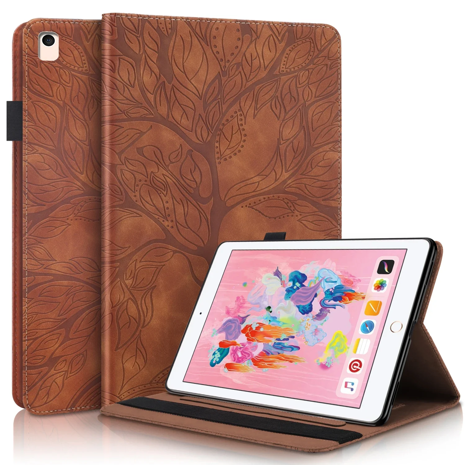 

Flip Leather Stand Wallet Case for IPad Pro 2021 9th 10.2 Inch 9.7 Air 1/2 2017 2018 5/6th 10.5 11 2020 Mini 2 3 4 5 Smart Cover