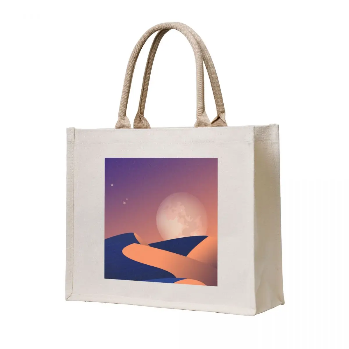 

Lunar Desert Tote Bag Canvas stote bag tote bag woman shopper bags tote bags men