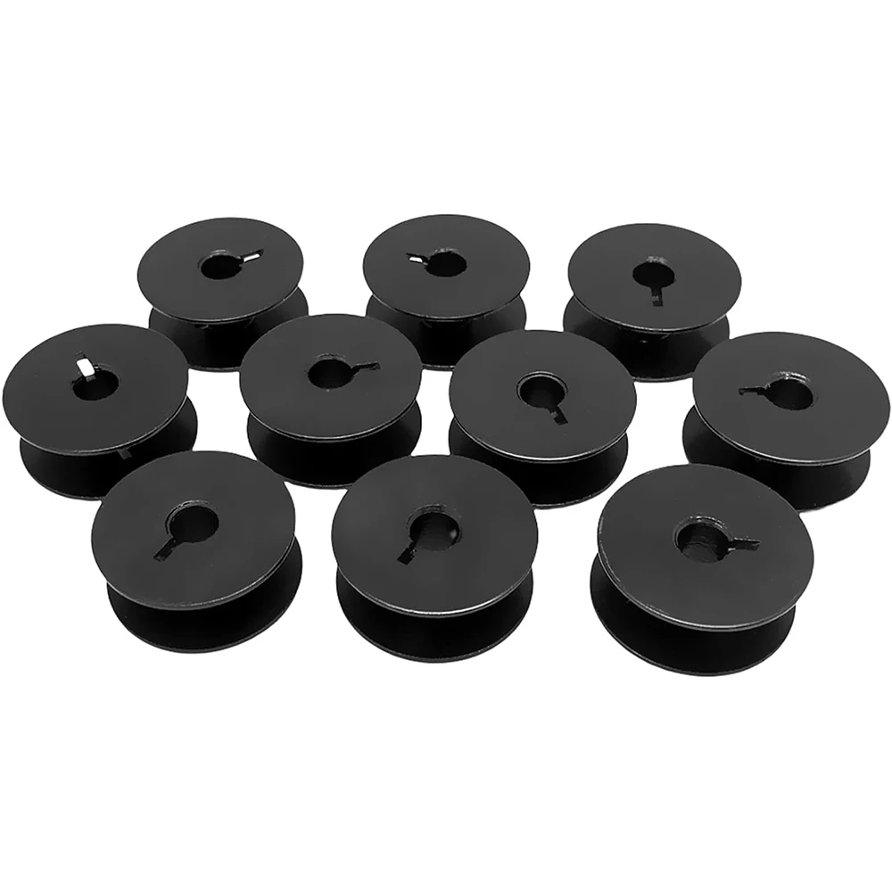 #18339 Sewing Machine Bobbins M Metal Bobbins Empty Thread Spool For Pfaff Juki Sewing Machine Accessories Large Bobbin