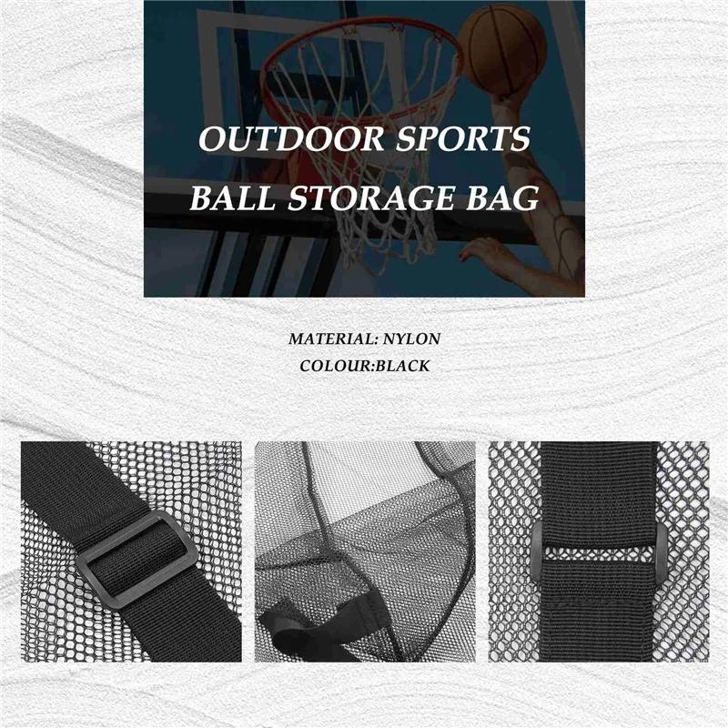 

ABHS-Large-Capacity Outdoor Sports Bag Football Basketball Bag Sports Storage Net Backpack Multi-Function Outdoor Sports Ba