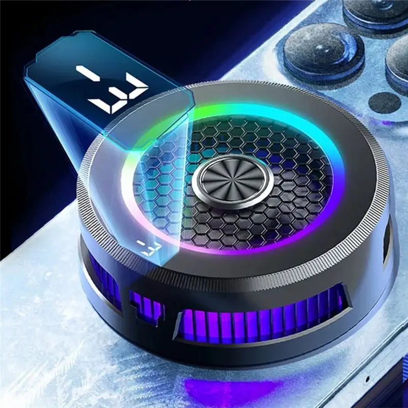 Mobile Phone Cooler 3 Modes Semiconductor Refrigeration Cooling Phone Radiator For Android PUBG Game Cooler