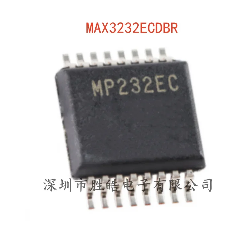 

(5PCS) NEW MAX3232ECDBR RS-232 Line Driver / Receiver Chip SSOP-16 MAX3232ECDBR Integrated Circuit