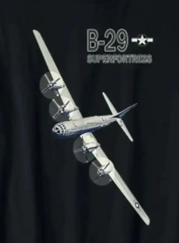 

US Air Force B-29 Superfortress Heavy Bomber T-Shirt 100% Cotton O-Neck Summer Short Sleeve Casual Mens T-shirt Size S-3XL