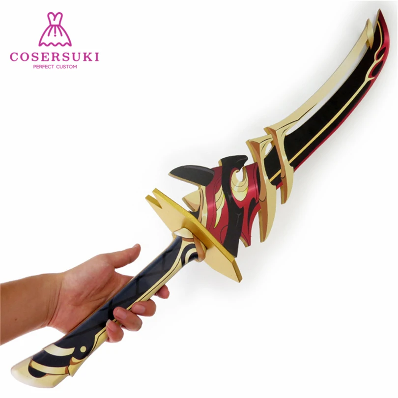 Genshin Impact Noelle Redhorn Stonethresher Arataki Itto Cosplay Prop Weapon For Halloween Christmas and Carnival Sword