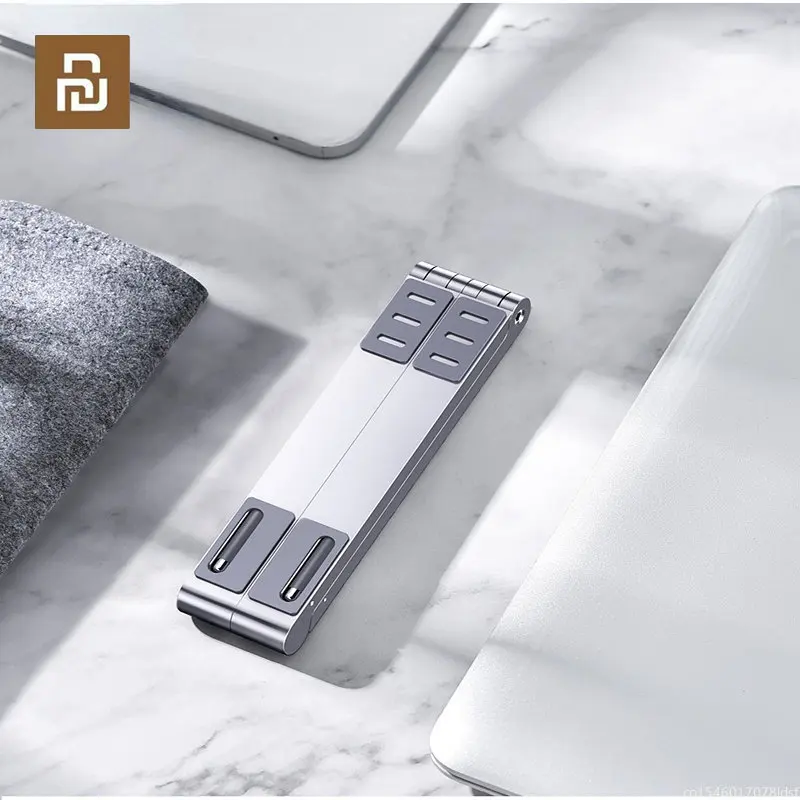 Youpin Oatsbasf Laptop Ständer Halter für Macbook Pro Air Faltbare Tablet Magie Halter Notebook Halter 3 In 1 Aluminium Schreibtisch brac