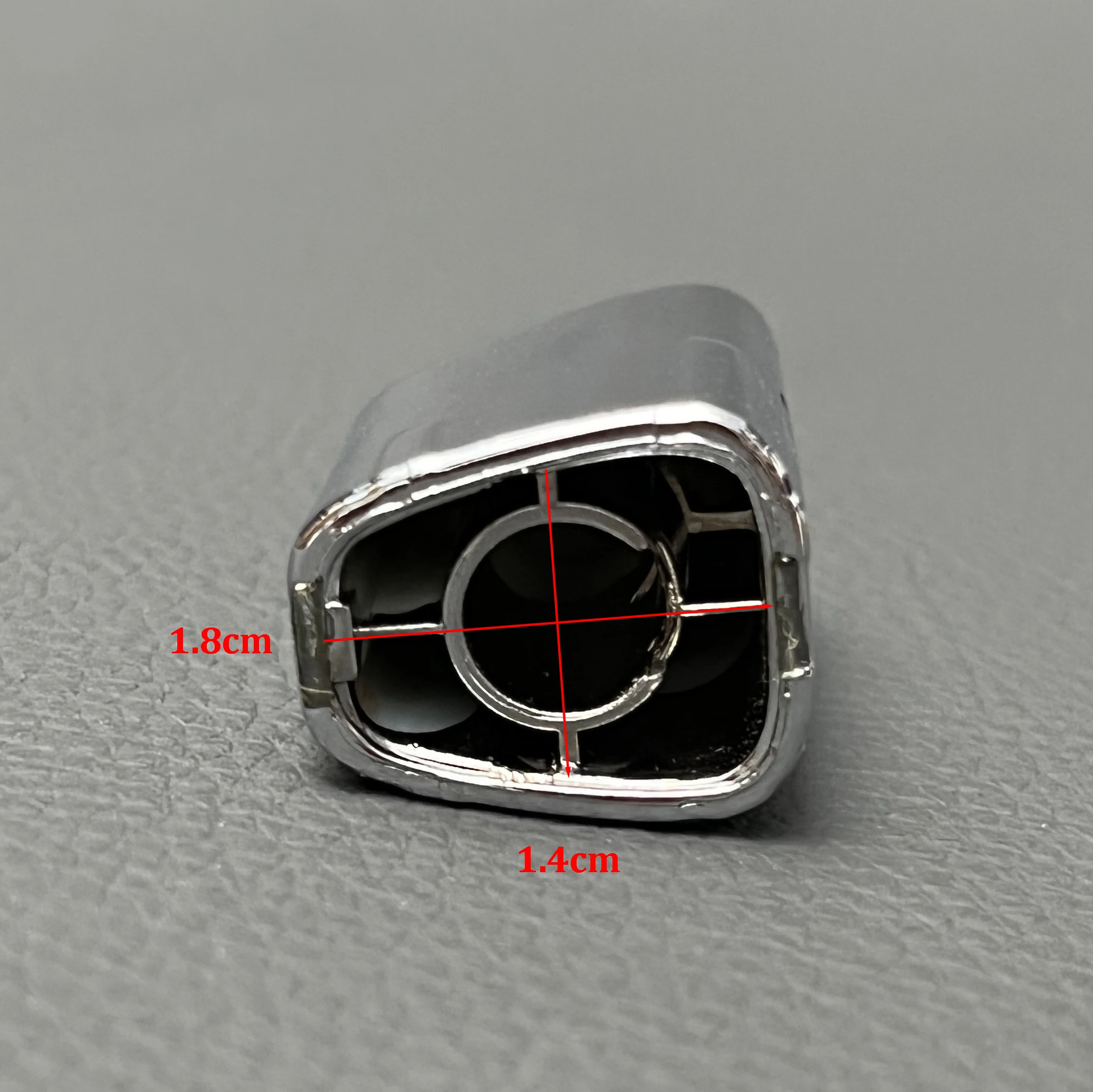 Chrome Handbrake Lever Parking Button Cap For Skoda Octavia 3 Seat Leon 5F MK3 SC ST 5F0711333A Hand Brake Button Trim Cover