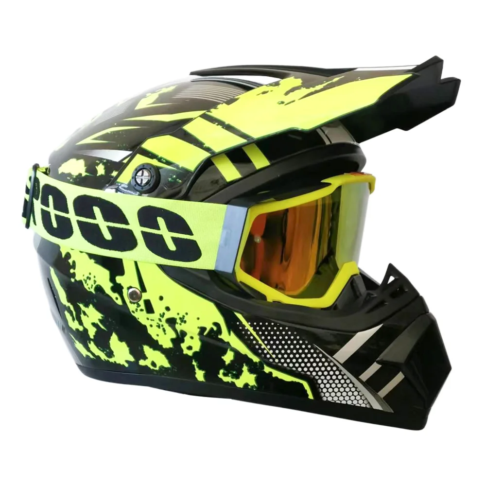 Kids Off-Road Champion Helmet DOT Certified Full Face MX & Dirt Bike Helmet w/ Goggles image 6
