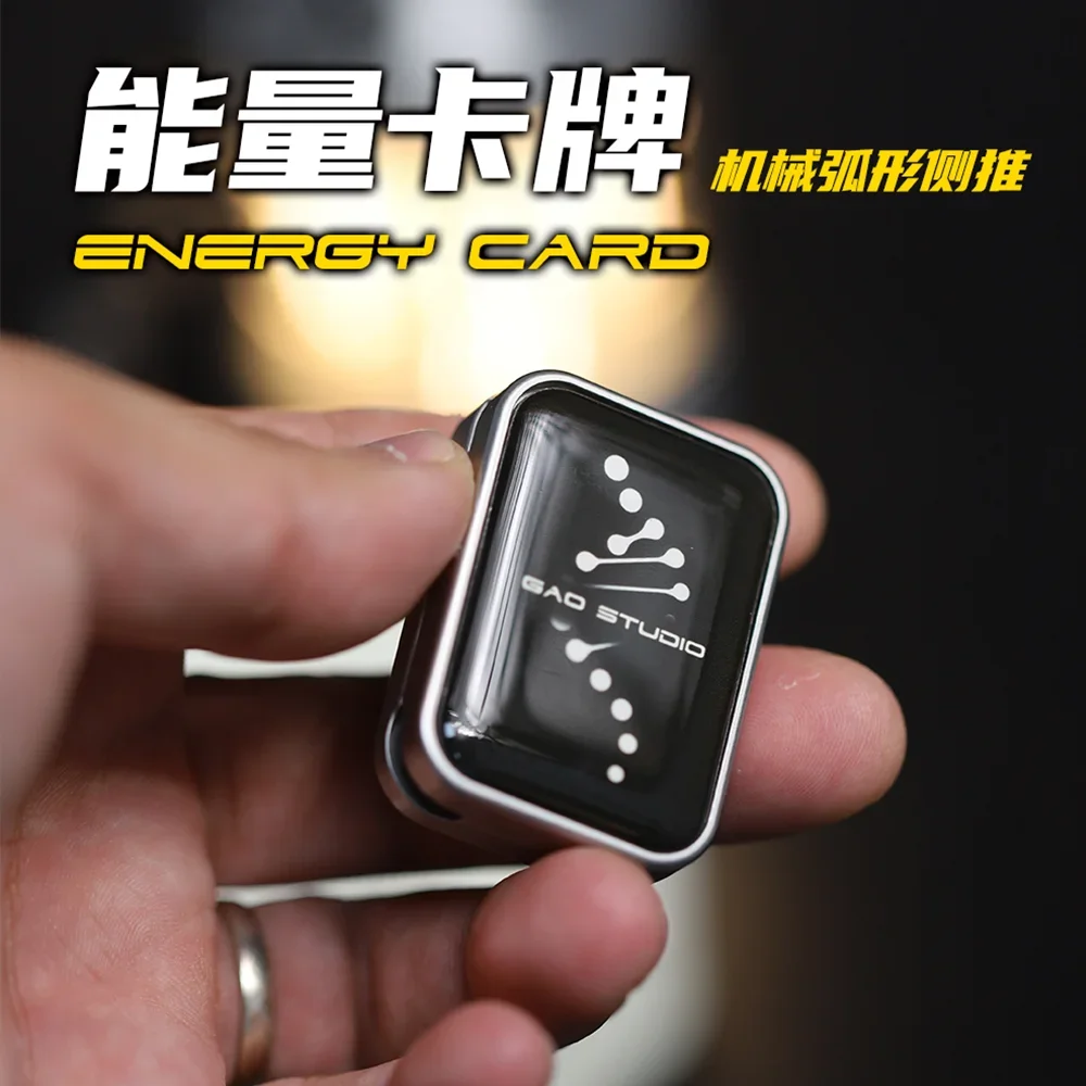 EDC Stainless Steel Push Slider Mechanical Intensive EDC Decompression Tools