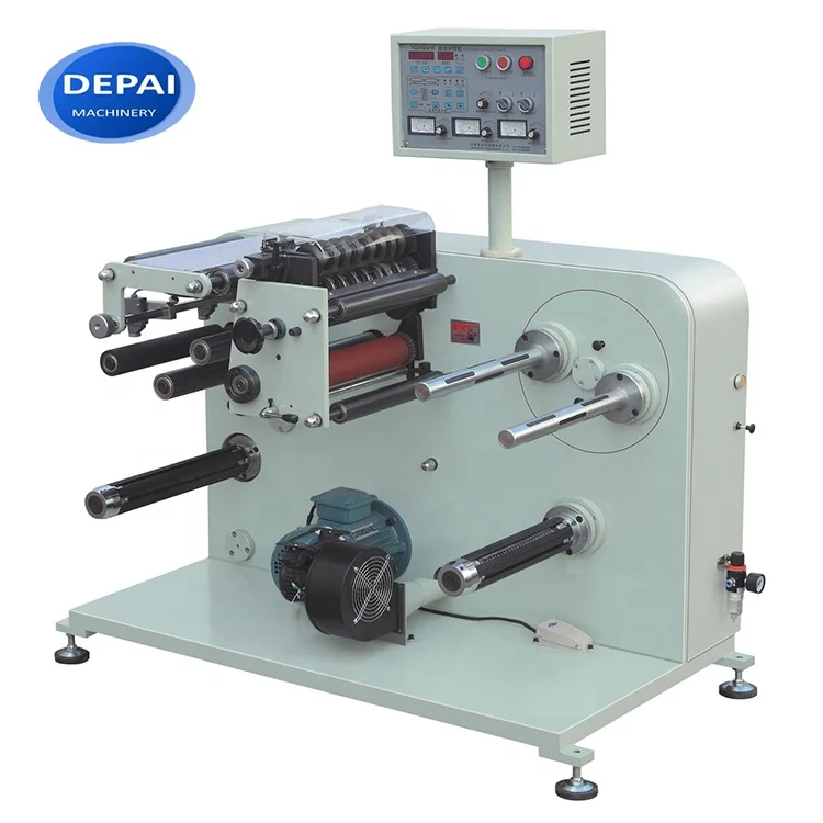 Mini Label Roll to Roll Slitter and Rewinder Manual Rotary Die Cutting Machine