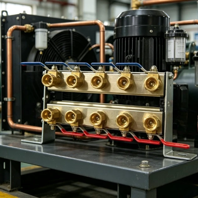 Injection Molding Machine Mold Water Pipe, Double Row Circulation Cooling Water Transport Tube