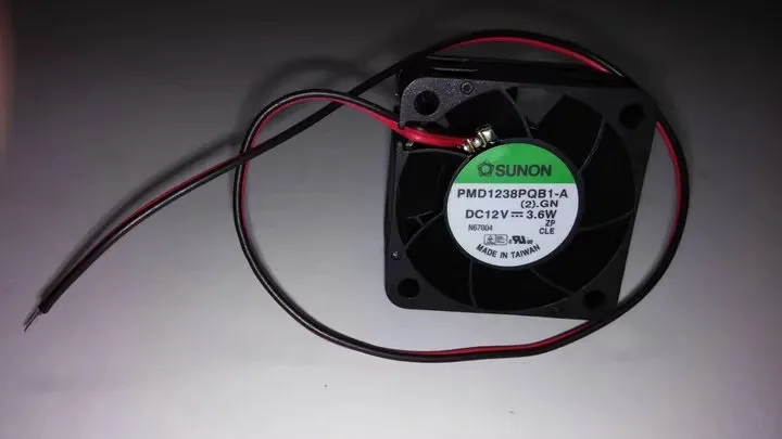 

Free shipping original 3828 PMD1238PQB1-A DC12V 3.6W 3.8CM dual ball fan
