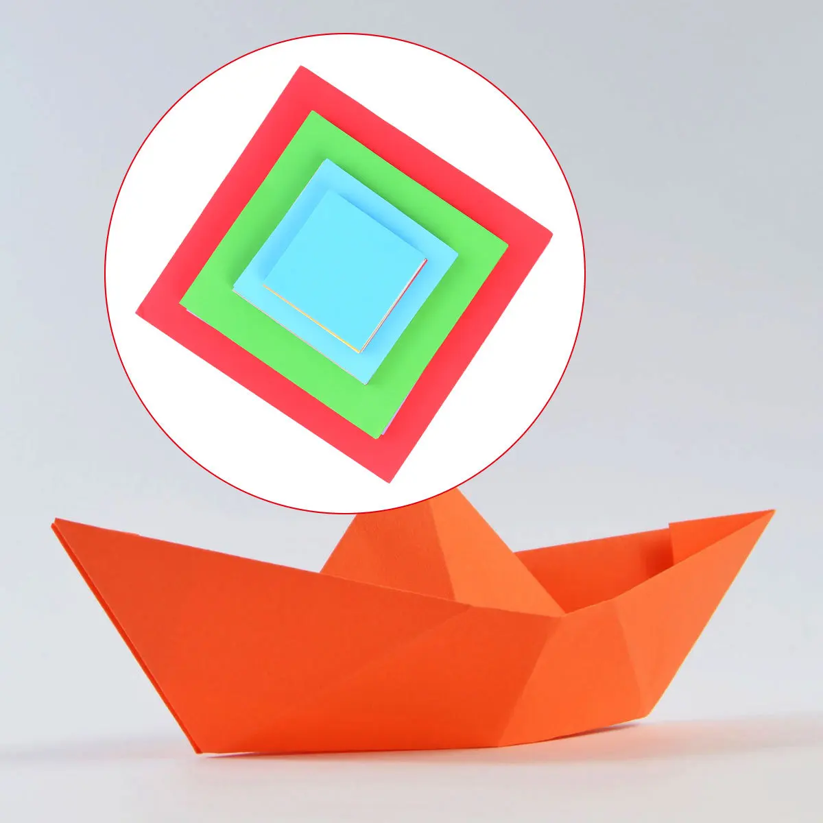 

400pcs Origami Paper 7X7Cm 10X10Cm 15X15Cm 20X20Cm Each Size Double Sided Colorful Sheets For Diy Craft Kids School