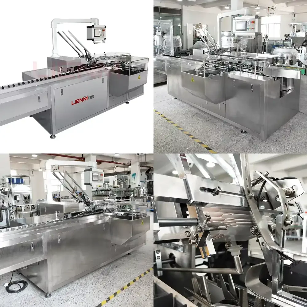 Automatic Carton Packing Machine Box Juice Filling Machine Automatic Carton Packing Machine for Can and Jar