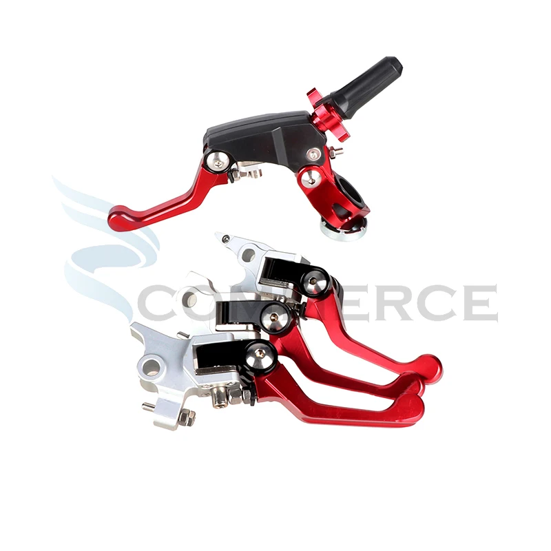 

Foldable 360° Motorcycle Brake Clutch Levers Anti-Drop Brake Levers Handle for CRF YZF BOSUER M2 M4 M5 M6 KAYO K6 KEWS KLX KTM