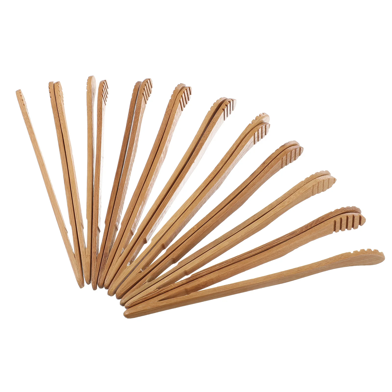 

10 pcs Bamboo Clip Heat Resistant Cup Holder Anti-Scald Tea Accessories Practical Tea Ceremony Supplies Kitchen Bar Tool