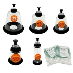 NO.1-NO.5 Pet Dog Cat Oxygen Mask Kit Oxygen Inhalation Atomizing Mask for Animals Clinic Supplies Pet Care Room