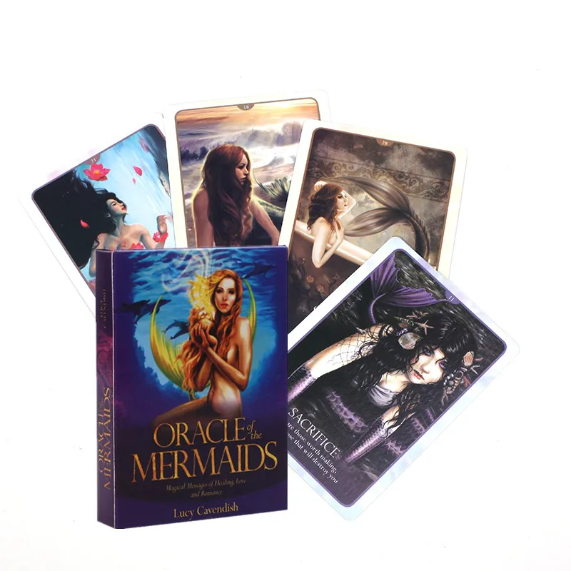 Oracle of The Mermaids 45-Card Deck Magical Messages of Healing Love & Romance