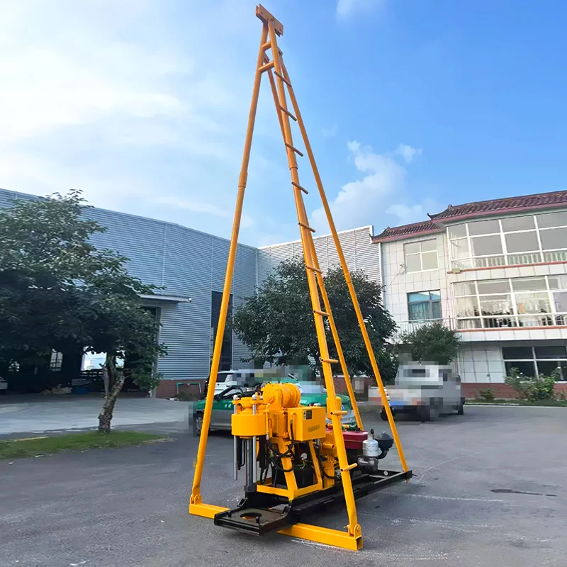 Trapano per carotaggio da roccia serie XY personalizzato 130m 180m 200m Impianto di perforazione per pozzi d'acqua per esplorazione geologica con foro profondo