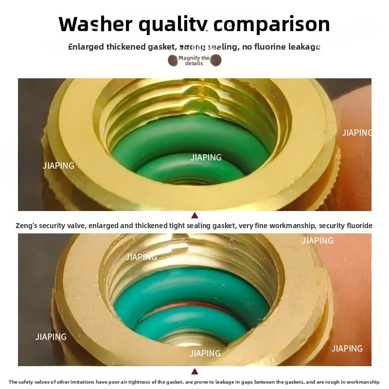 مناسبة لفيليكيدو ثلاجة con valvula de fluoruro R32R410Herramienta de fluoruro adaptador