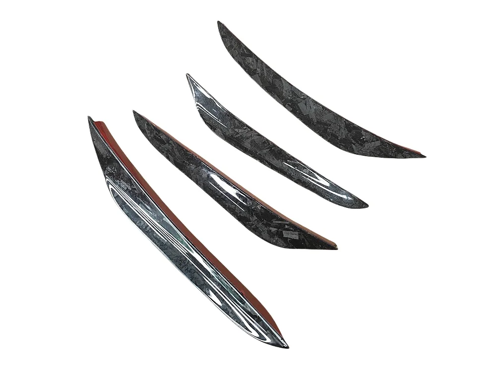 

Для BMW X3M X4M F97 F98 модифицированные автомобильные аксессуары 2019-2023 гг., кованые лезвия переднего бампера из углеродного волокна, украшения, автомобильные инструменты