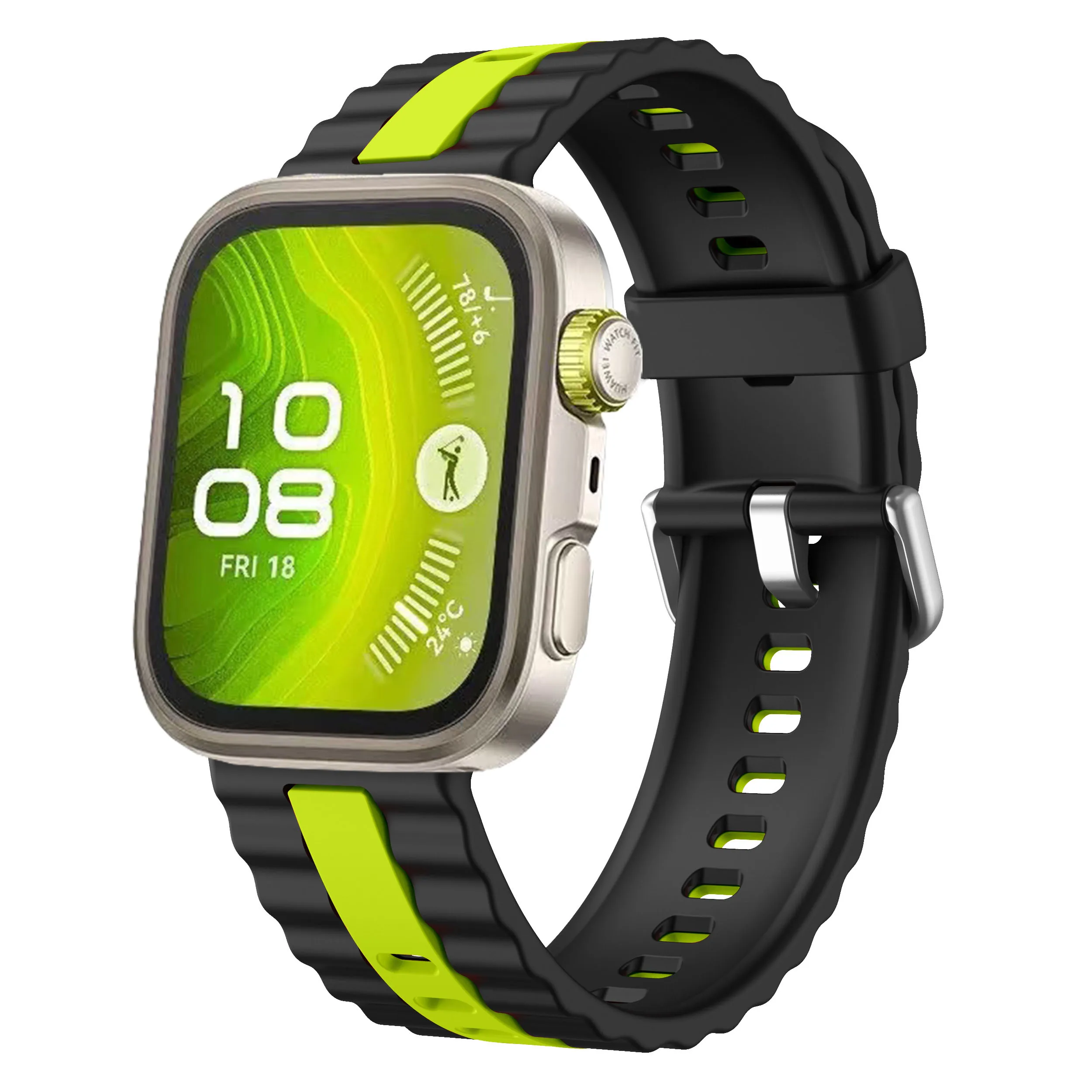 Correa deportiva de silicona para Huawei Watch Fit 4, Correa para reloj inteligente, Correa para Huawei Watch Fit 3/4 Pro, accesorios originales