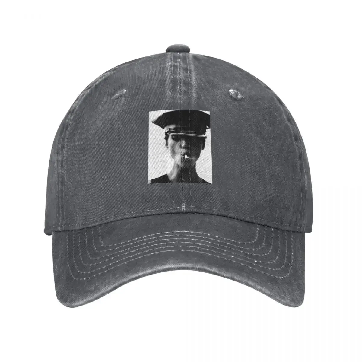 

SMOKE Baseball Cap foam party Hat Visor black Women Men's