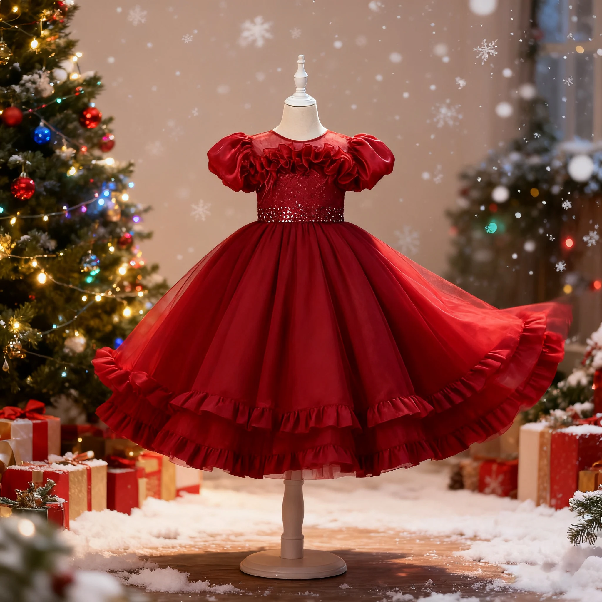 

Модная одежда для девочек, элегантное длинное вечернее платье для девочек, костюм для выступлений, рождественское свадебное платье, детское платье принцессы