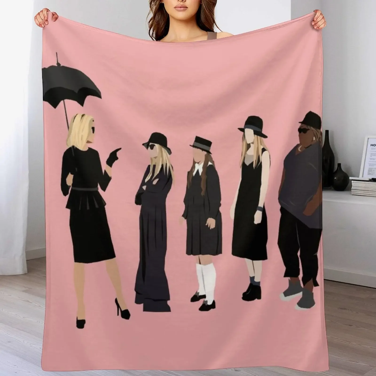 

The Witches Throw Blanket Designers Thins Tourist bed plaid Blankets