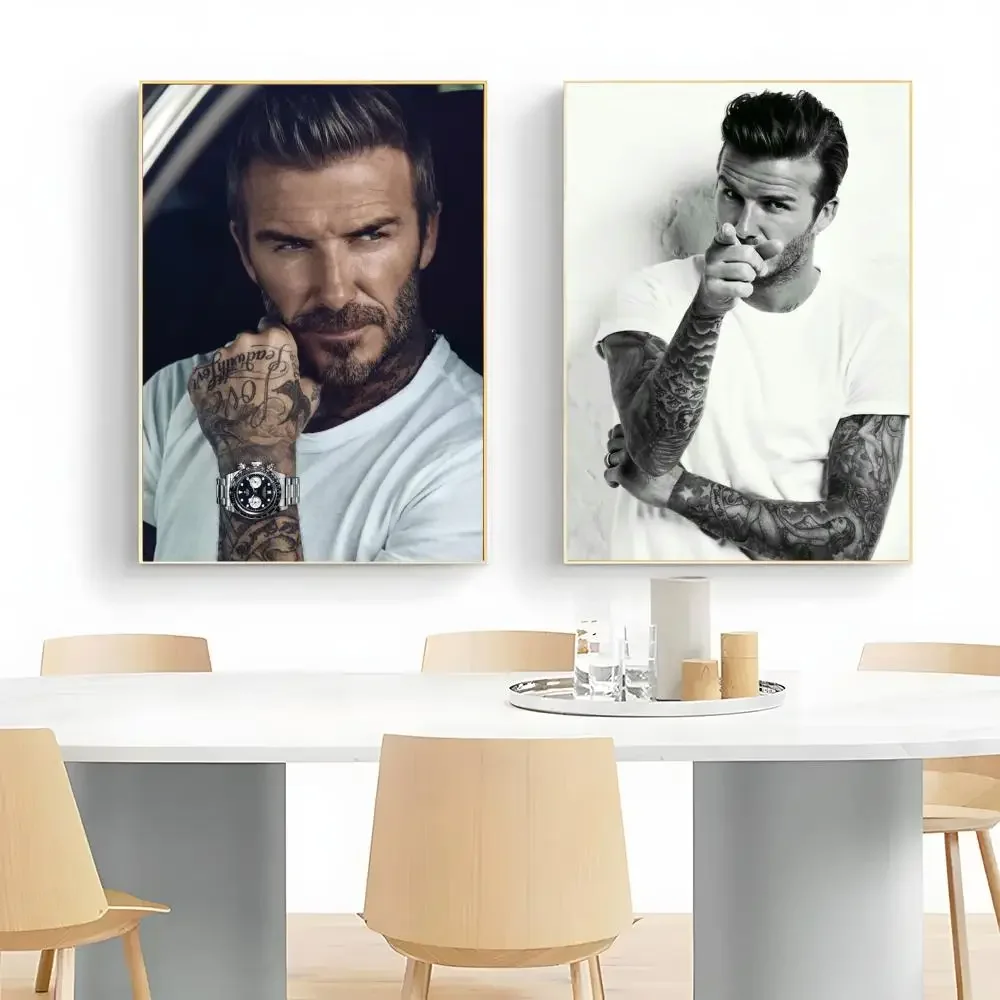 d-David Beckham Poster Wall Art Print Decorative Mural Home Decor Gift Unframed