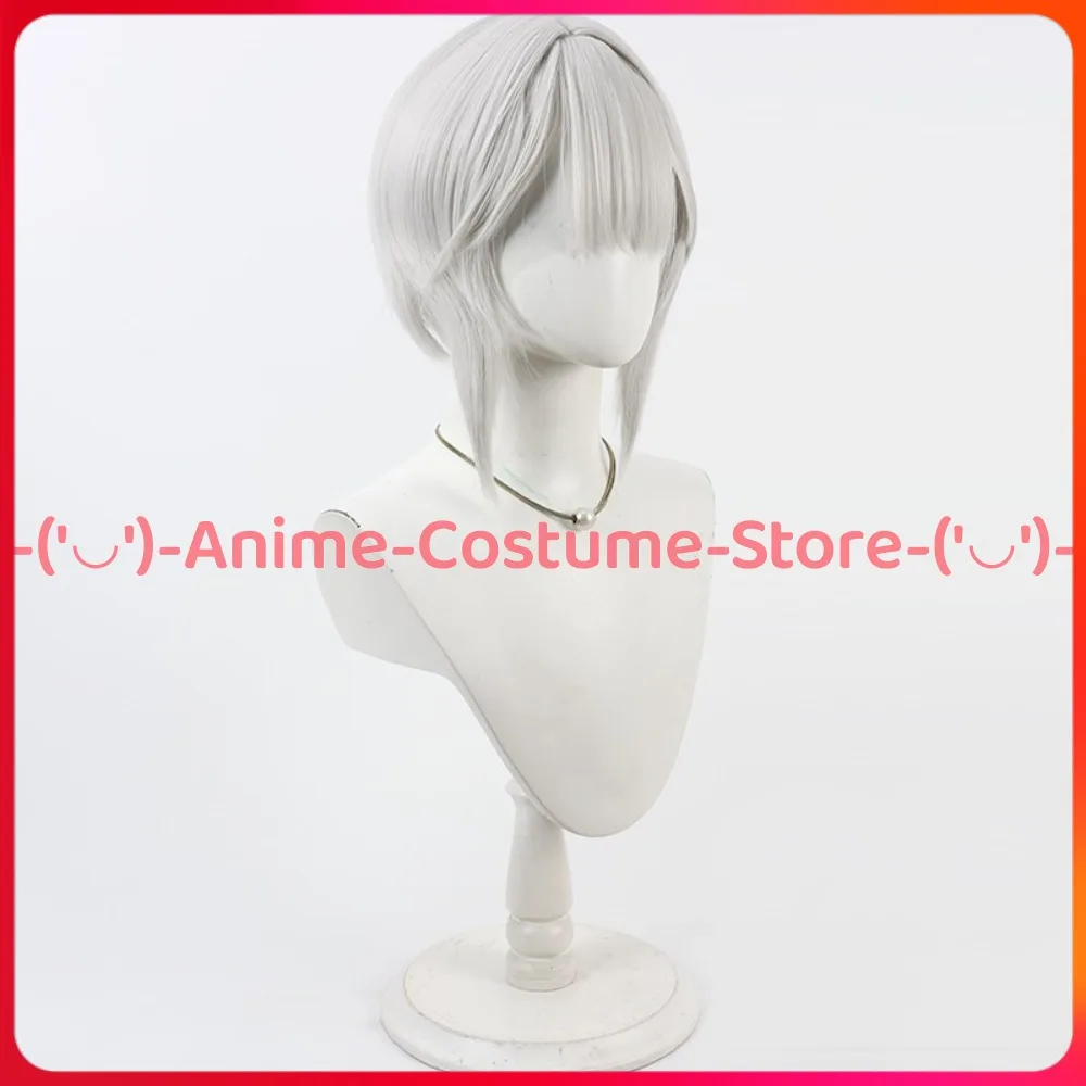 Punição: cinza raven bianchi: veritas peruca cosplay anime jogo personagem halloween carnaval festa traje perucas cabelo resistente ao calor