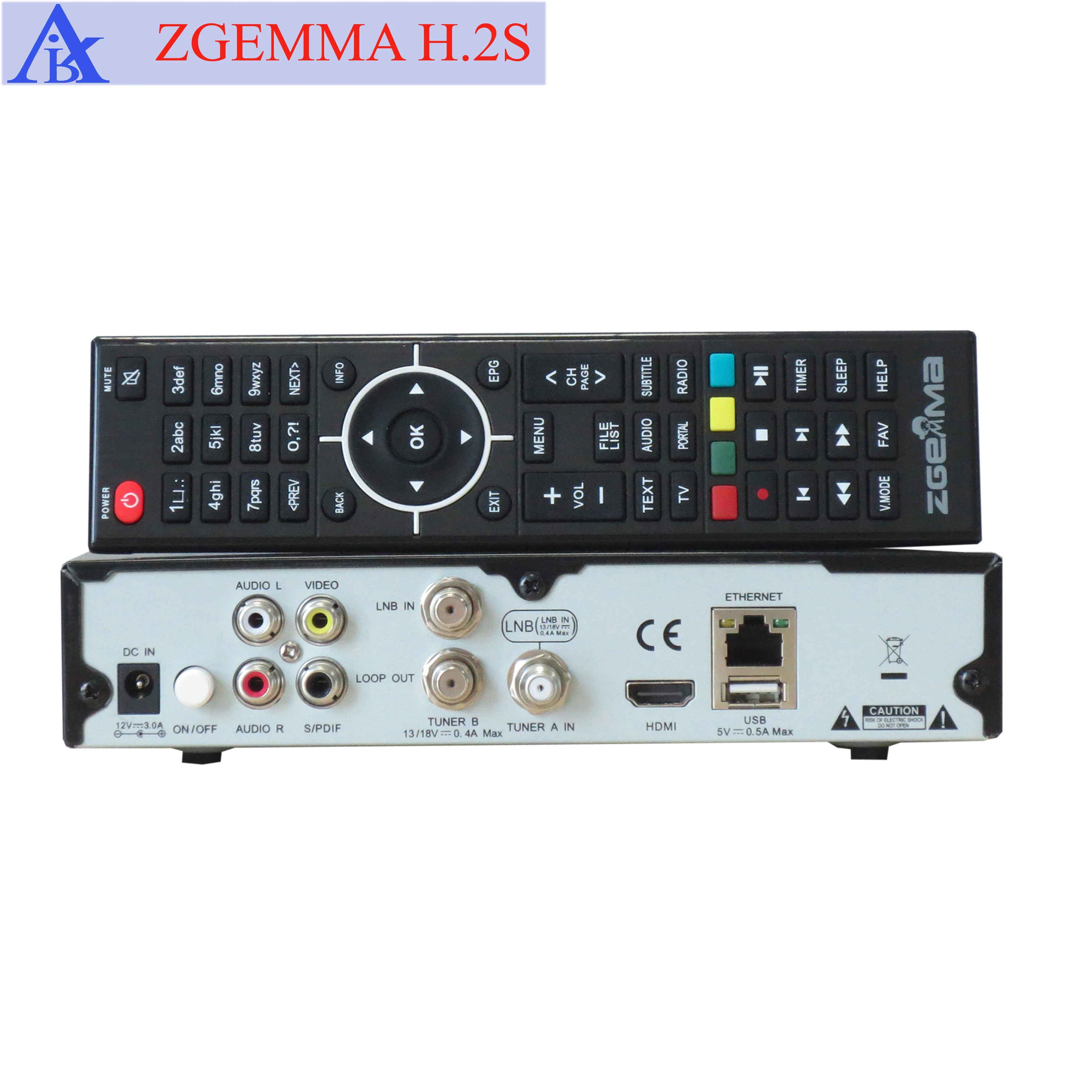 

[Genuine]Zgemma Star H2S FHD1080P Satellite Receiver with DVB-S2+DVB-S2 Two Tuner Enigma2 Linux OS HDTV Receiver MHEG-2/4 H. 264