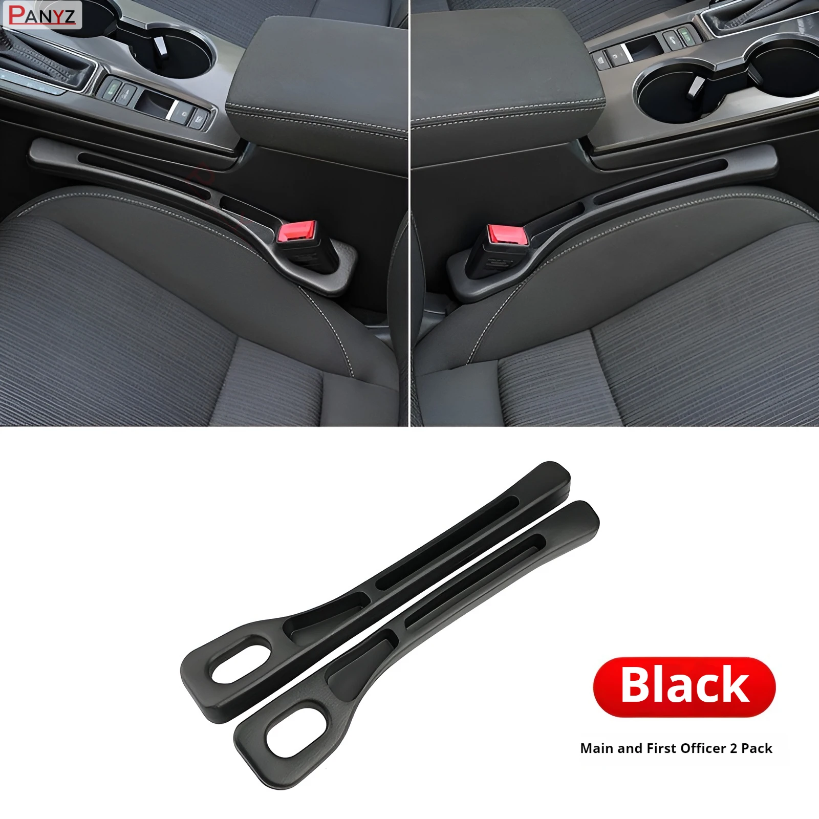 Car Seat Gap Filler Side Seam Plug Strip with Groove Leak-proof Filling Strip For Nissan Qashqai J10 Juke Micra Leaf Pathfinder