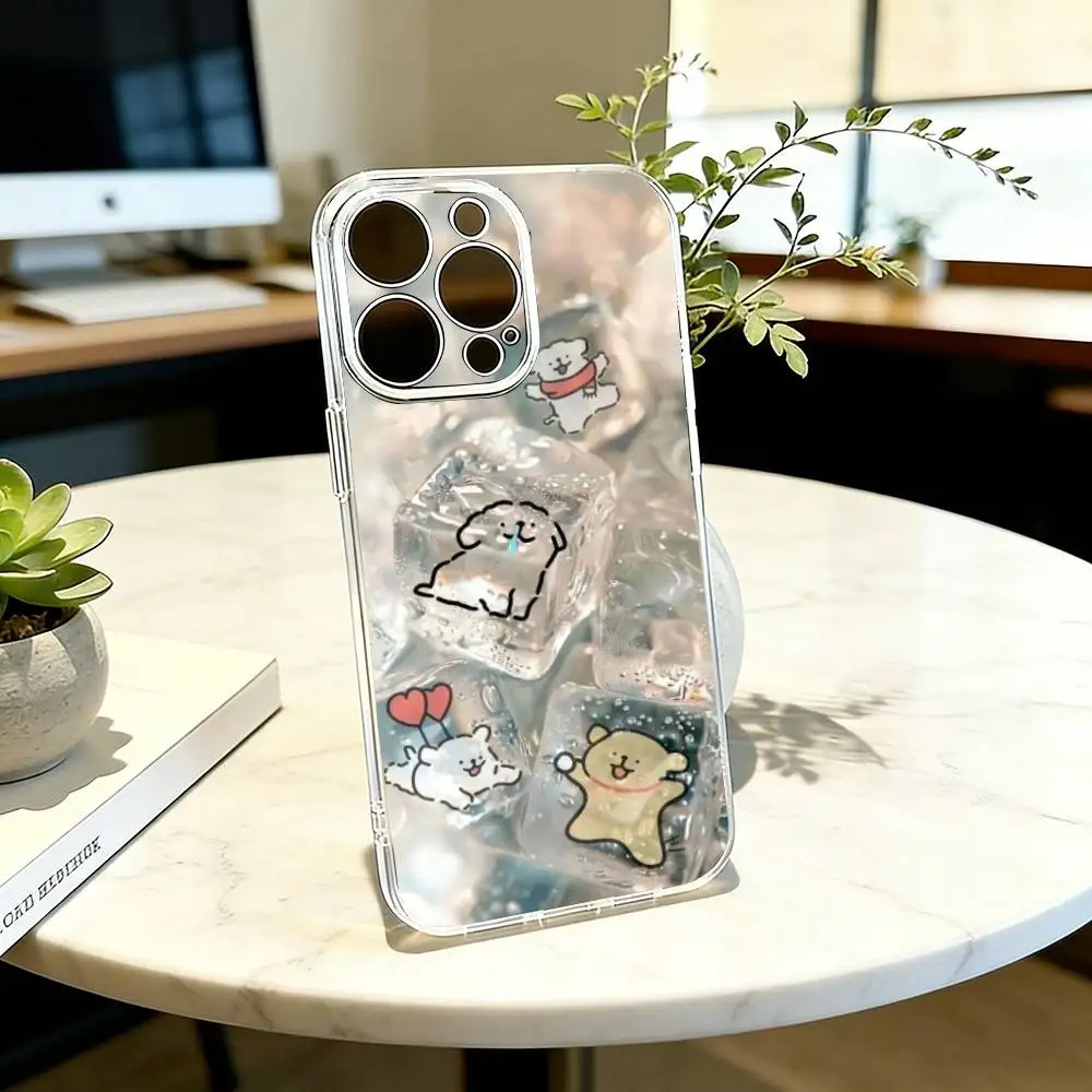 

Fun and cute Phone Case For iPhone 17 16 15 14 13 12 11 Mini Pro Max Plus Transparent Cover