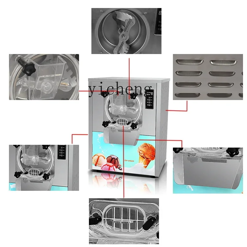 

New cone ice cream machine commercial commercial ice cream machine hard ice cream machine