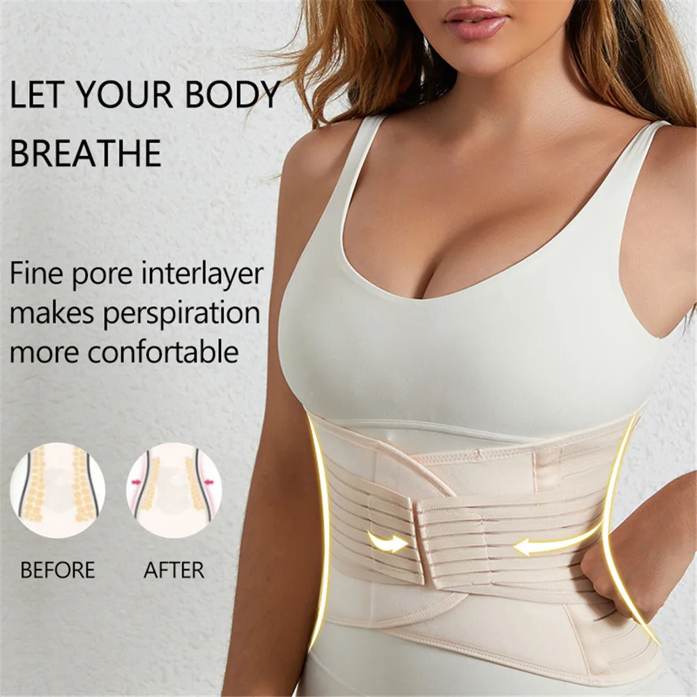 Ceinture de serrage abdominale pour hommes et femmes, protection de taille sportive, tissu de mise en forme solide, réparation post-partum, tissu de mise en forme du corps