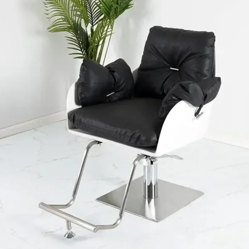 

Personalized Vintage Barber Chair Premium Nordic Hairstylist Adjustable Barber Barbershop Chair Salon Furniture Silla De Barbero