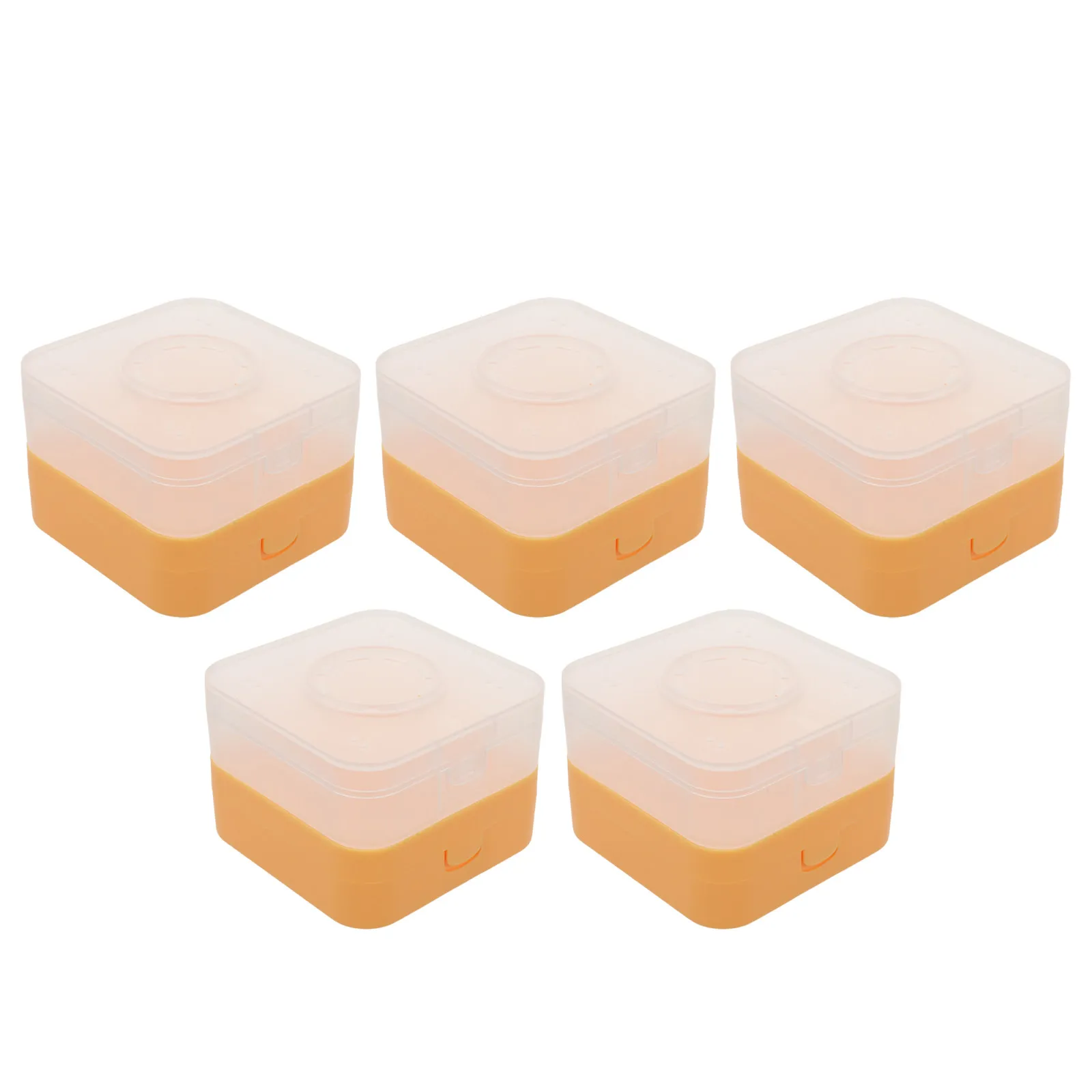 

Набор из 10 футляров для хранения спонжей для макияжа: пыленепроницаемые, влагостойкие контейнеры для пудры, портативные дорожные футляры для спонжей