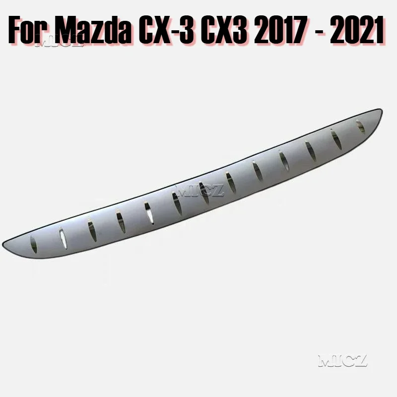 

Для Mazda CX-3 CX3 Автомобильный внешний задний бампер Защитная накладка из нержавеющей стали Пластина педали 2017-2021 Нержавеющая сталь