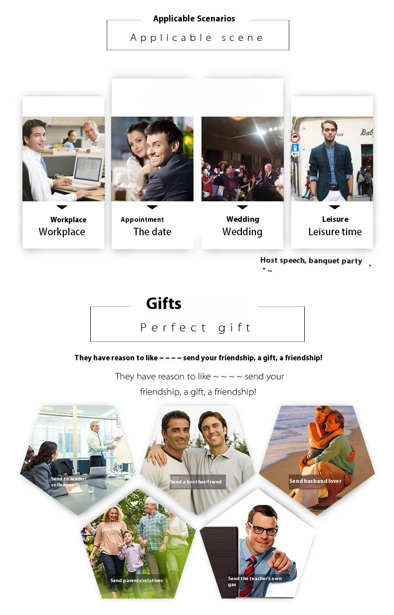 Electroplated Silver Rectangular Enamel Cufflinks For Business_voghion.com