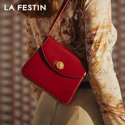 LA FESTIN Original Designer Fashion Handbag Women Shoulder Bag Female Messenger Portable Square Bag Crossbody Bag