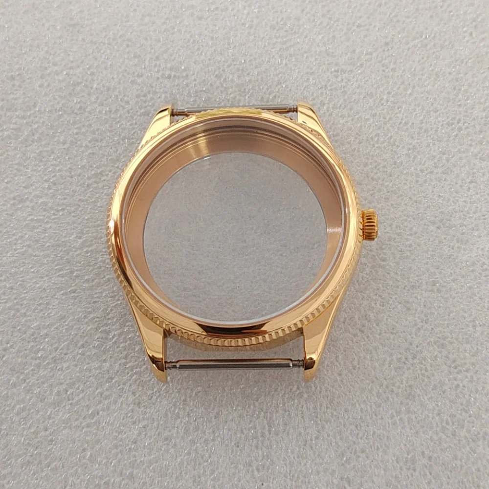 42.5mm Watch Case Stainless Steel Polished Case for ST3600/ST6497 Manual Mechanical Movement Watch Parts Suitable for 37mm Dial