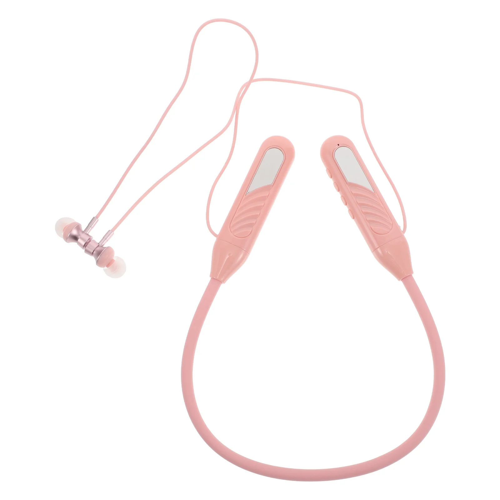 

Wireless Neckband Headphones Card Slot Digital Screen Long Playtime Sport Gaming Earbuds Lightweight Wireless Earphones